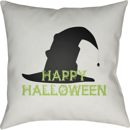 Boo Pillow - 7222 by Livabliss. Made from front: 100% polyester, back: 100% polyester in a traditional style.