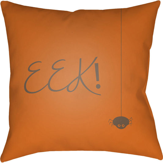 Boo Pillow - 25846 by Livabliss. Made from front: 100% polyester, back: 100% polyester in a modern style.