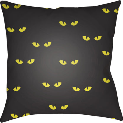 Boo Pillow - 26628 by Livabliss. Made from front: 100% polyester, back: 100% polyester in a modern style.