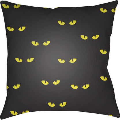 Boo Pillow - 26628 by Livabliss. Made from front: 100% polyester, back: 100% polyester in a modern style.