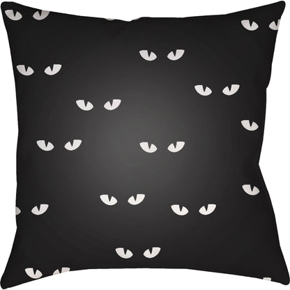 Boo Pillow - 26628 by Livabliss. Made from front: 100% polyester, back: 100% polyester in a modern style.