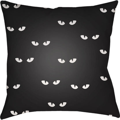 Boo Pillow - 26628 by Livabliss. Made from front: 100% polyester, back: 100% polyester in a modern style.