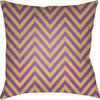 Purple, Gold / 18" x 18"