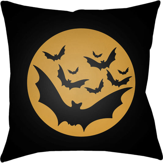 Boo Pillow - 9890 by Livabliss. Made from front: 100% polyester, back: 100% polyester in a modern style.
