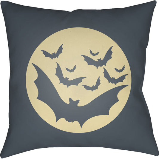 Boo Pillow - 9890 by Livabliss. Made from front: 100% polyester, back: 100% polyester in a modern style.