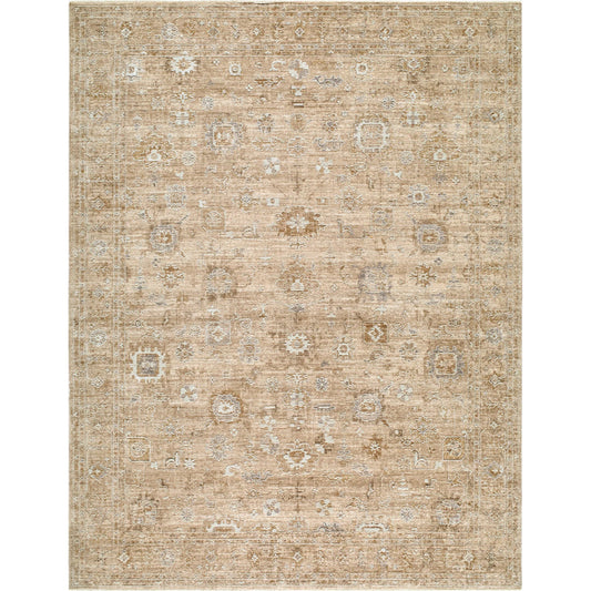 001 SI-2530339,SI-2530340,SI-2530341,SI-2530342,SI-2530343 | Primary Silo | Penny BOPE-2300 Rug by Becki Owens x Livabliss in ivory, off, white, mustard, tan, medium gray. Made from polyester in a unique style.