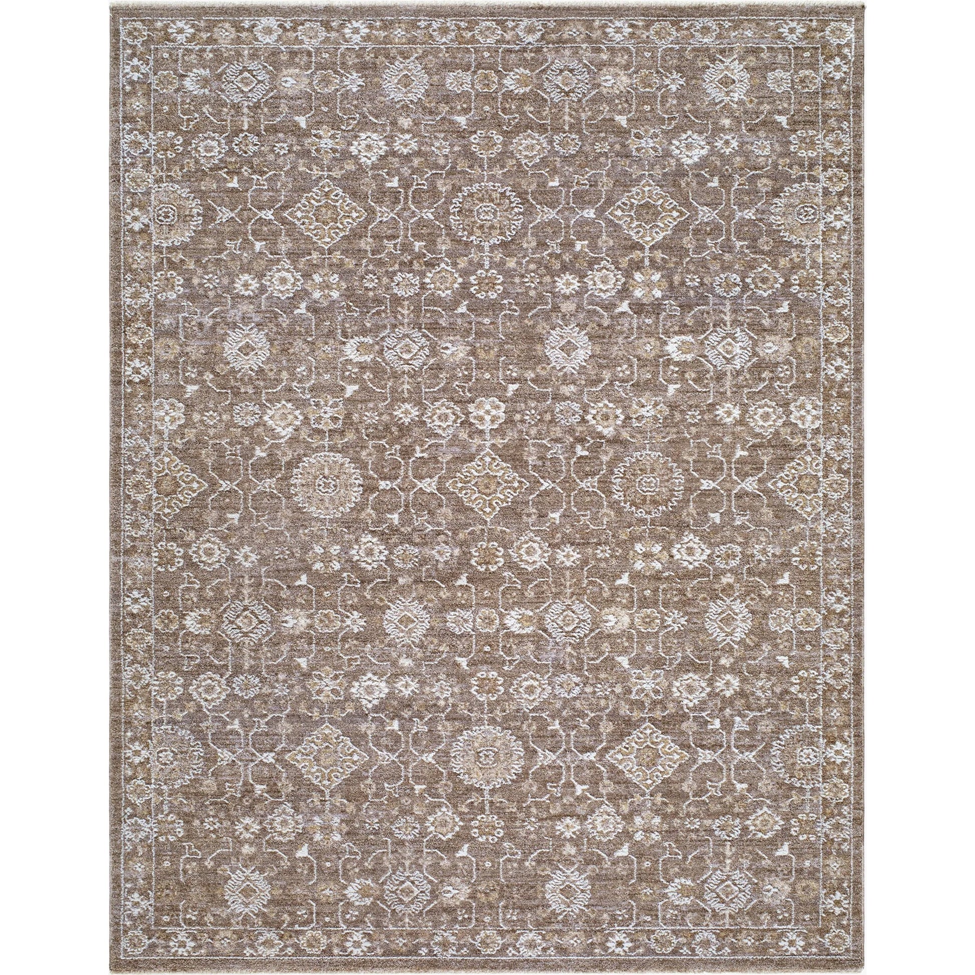 Penny BOPE-2302 Rug by Becki Owens x Livabliss in tan, off, white, ivory, medium gray. Made from polyester in a unique style.