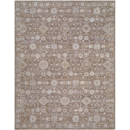 Penny BOPE-2302 Rug by Becki Owens x Livabliss in tan, off, white, ivory, medium gray. Made from polyester in a unique style.
