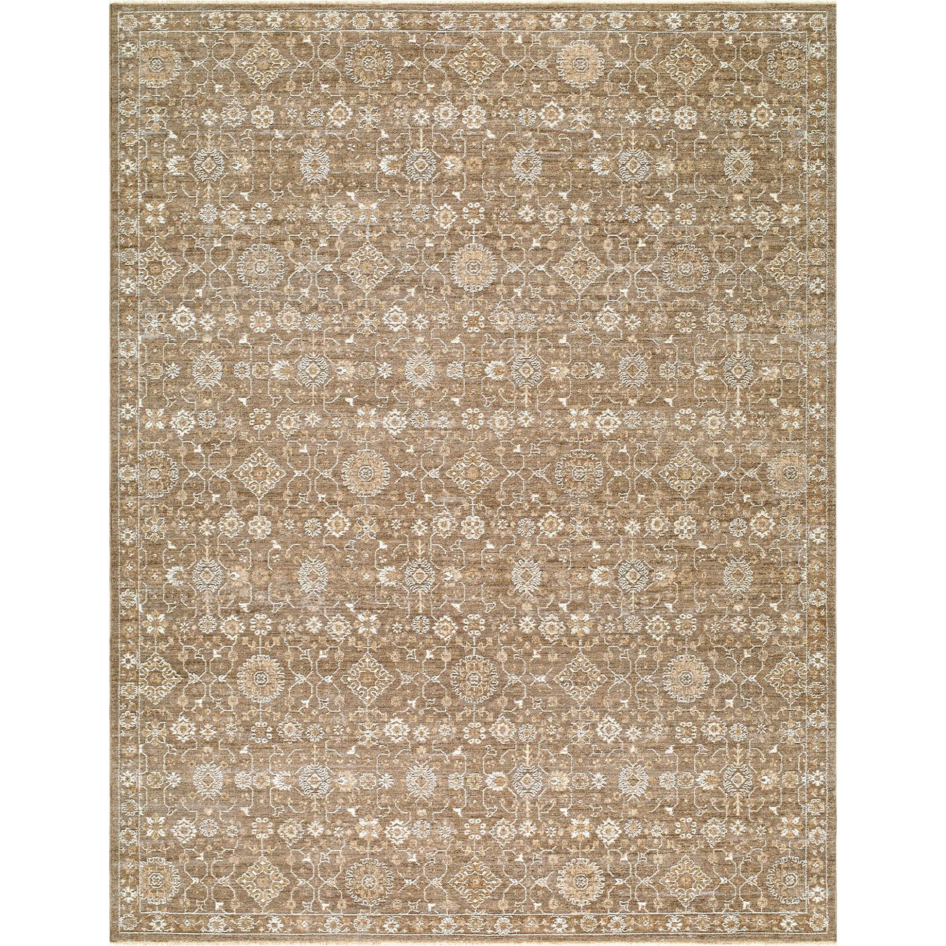 Penny BOPE-2302 Rug by Becki Owens x Livabliss in tan, off, white, ivory, medium gray. Made from polyester in a unique style.