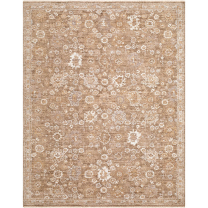 Penny BOPE-2308 Rug by Becki Owens x Livabliss in tan, mustard, off, white, ivory. Made from polyester in a unique style.