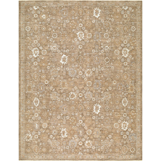 001 SI-2530379,SI-2530380,SI-2530381,SI-2530382,SI-2530383 | Primary Silo | Penny BOPE-2308 Rug by Becki Owens x Livabliss in tan, mustard, off, white, ivory. Made from polyester in a unique style.