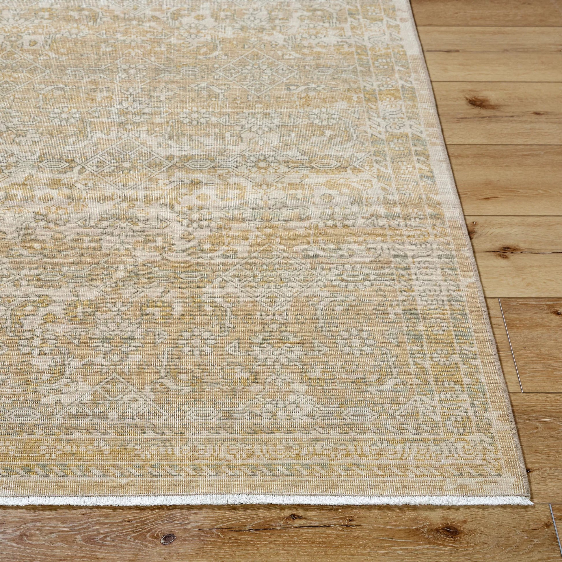 Renaissance Rug - 541960 by Becki Owens x Surya in light beige, taupe, tan. Made from wool in a unique style.
