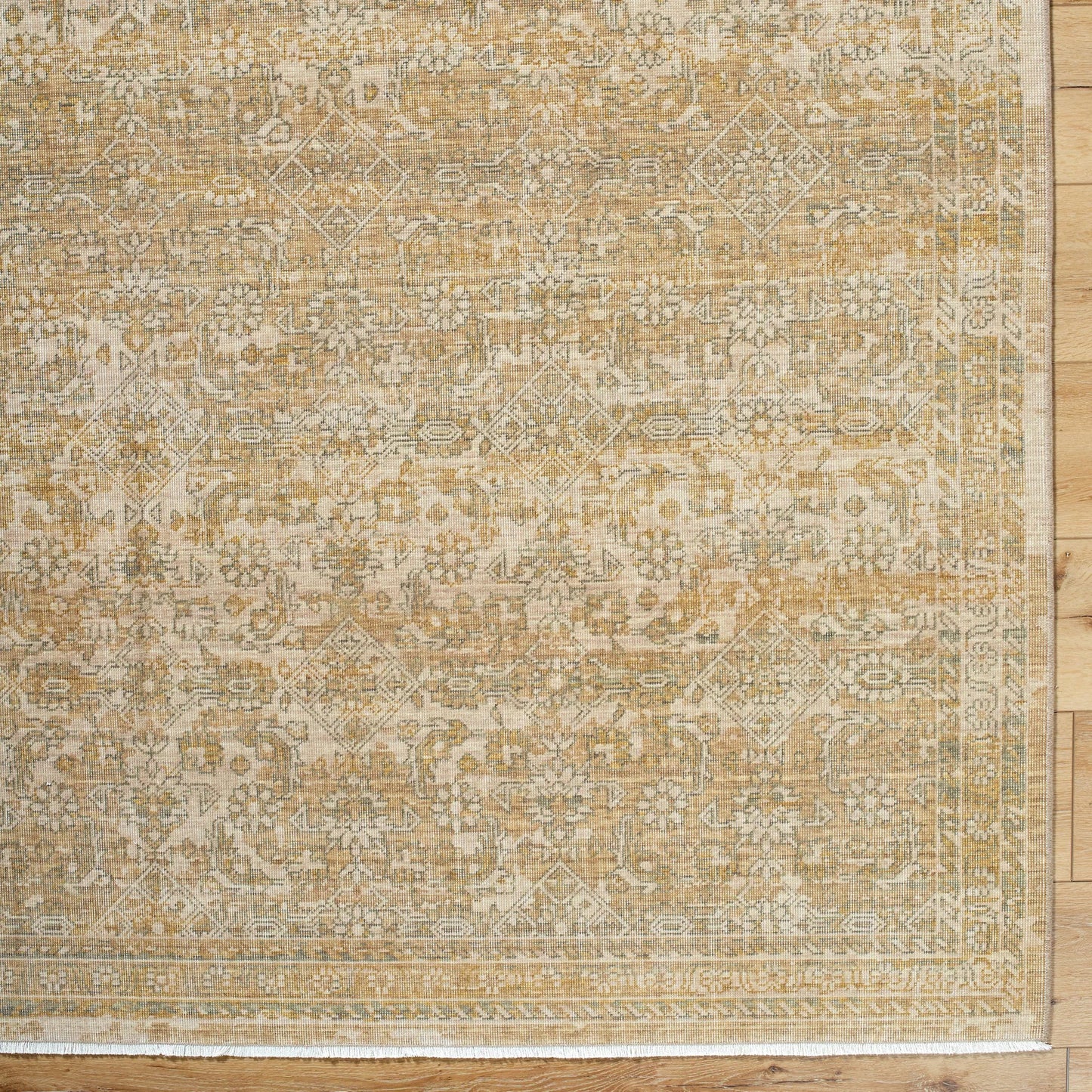 007 SI-2169360,SI-2169361,SI-2169362,SI-2169363,SI-2169364,SI-2169365 | Closeup | Renaissance Rug - 541960 by Becki Owens x Surya in light beige, taupe, tan. Made from wool in a unique style.