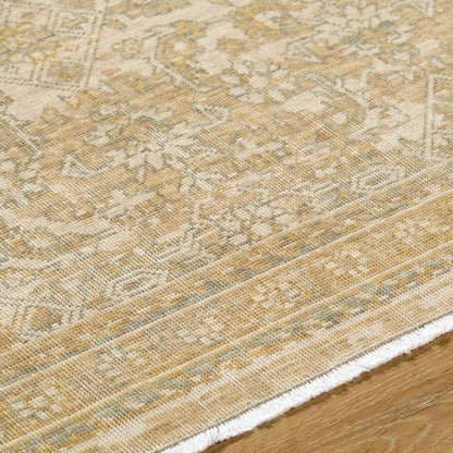 Renaissance Rug - 541960 by Becki Owens x Surya in light beige, taupe, tan. Made from wool in a unique style.