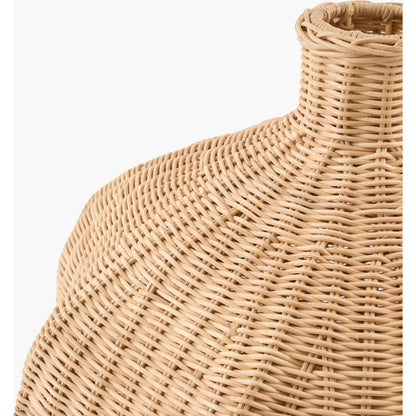 Boscha Garlic Basket by Surya in powder coated. Made from rattan, iron in a unique style.