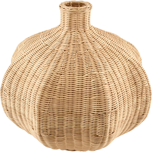 Boscha Garlic Basket by Surya in powder coated. Made from rattan, iron in a unique style.