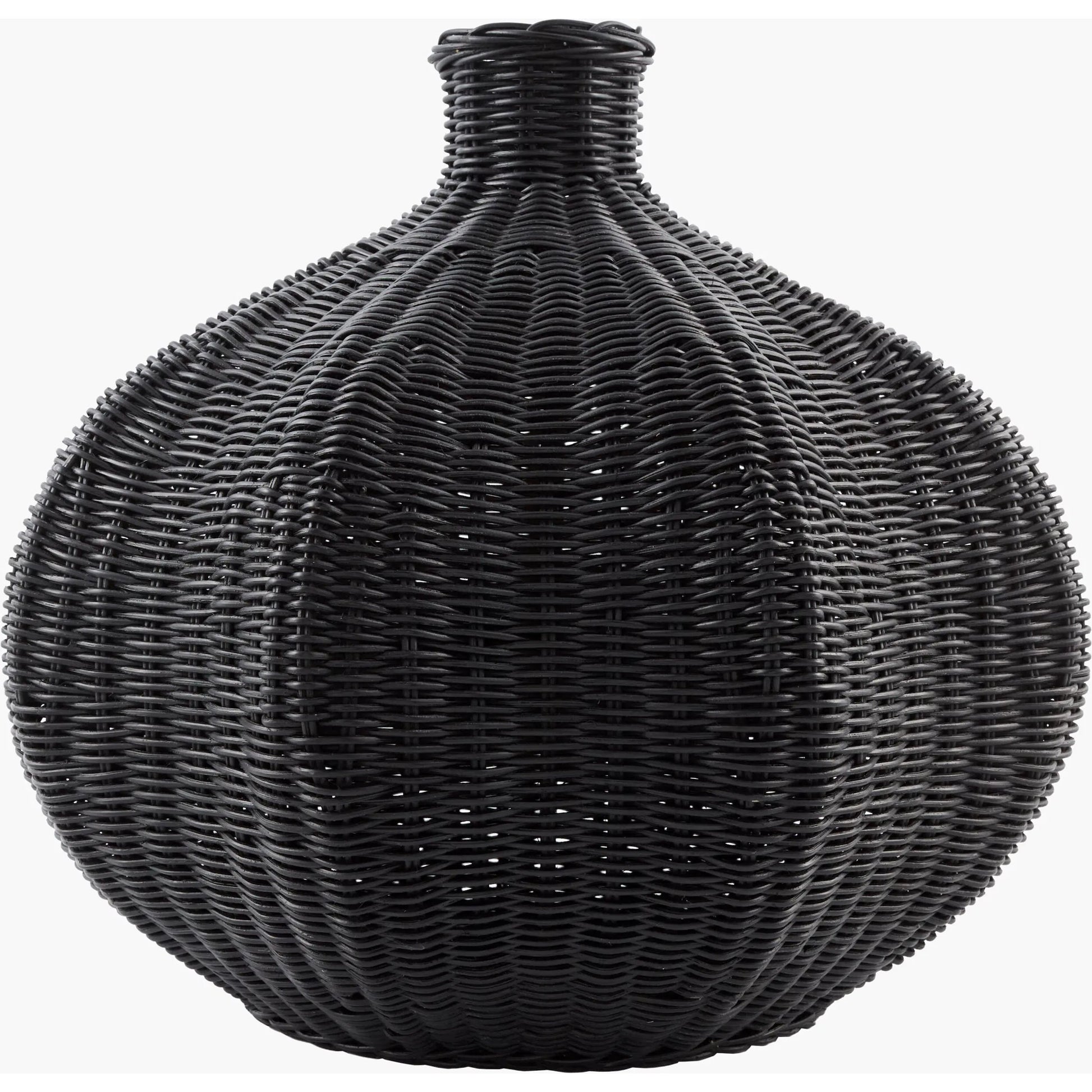 Boscha Garlic Basket by Surya in powder coated. Made from rattan, iron in a unique style.
