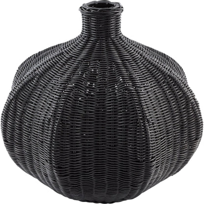 Boscha Garlic Basket by Surya in powder coated. Made from rattan, iron in a unique style.