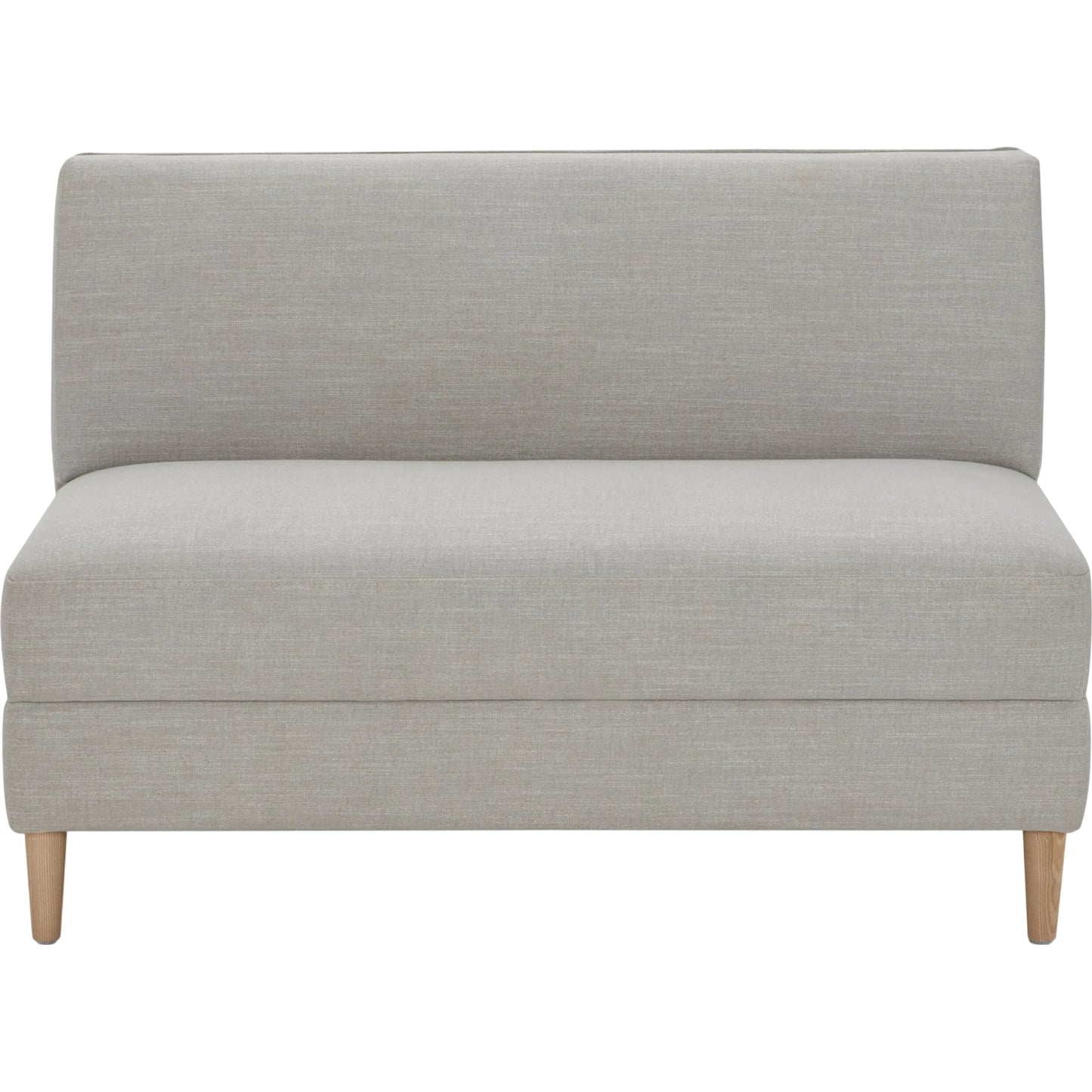 001 SI-2379515 | Primary Silo | Stinson Dining Bench by Becki Owens x Surya in light gray. Made from polyester, linen, ash wood, foam in a unique style.