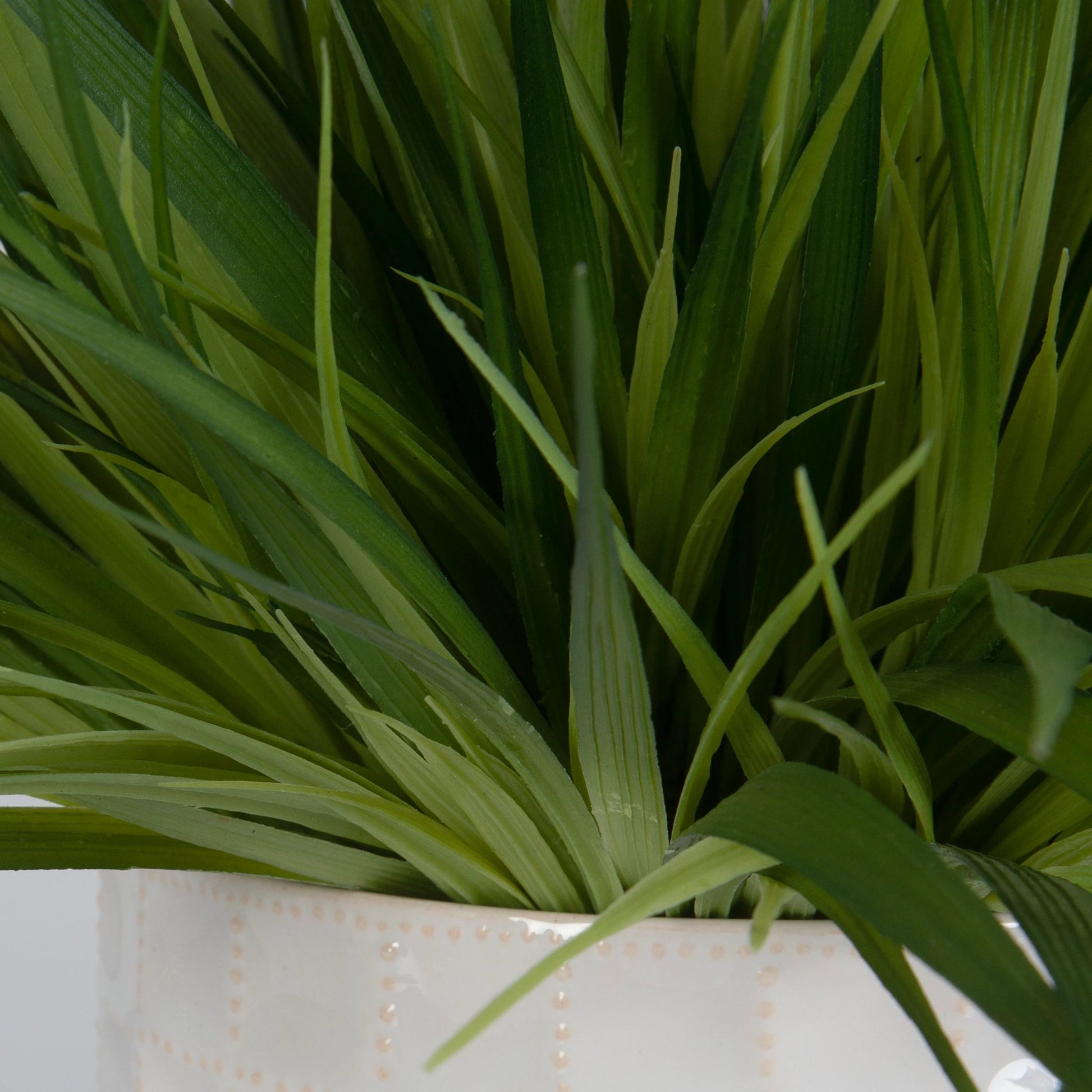 Edgewood Greenery by Uttermost in white. Made from plastic, ceramic, iron, polyester, glue in a modern style.