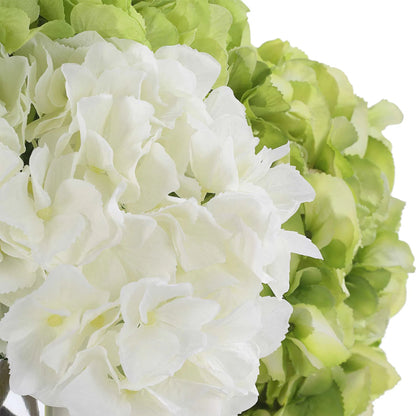 Savannah Bouquet by Uttermost in white. Made from polyester, plastic, foam, rocks, glass in a modern style.