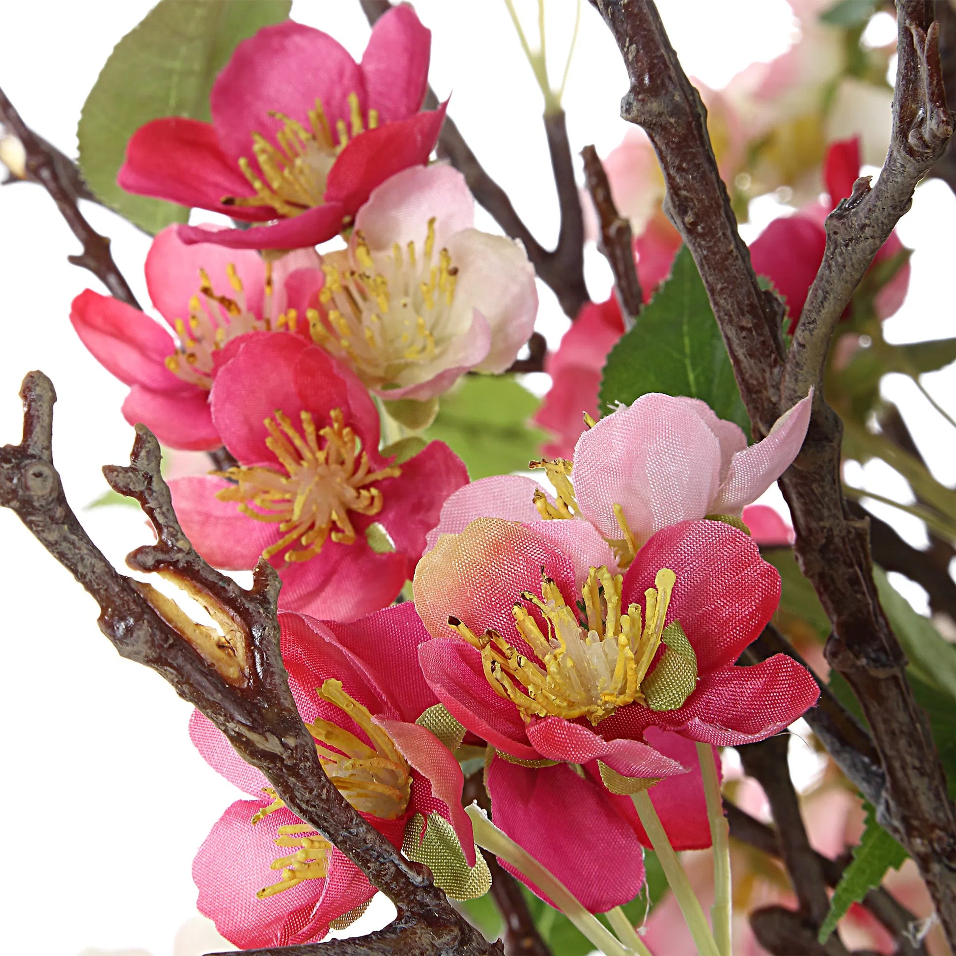 Spring Blooms Centerpiece by Uttermost in ivory. Made from polyester, plastic, polyfoam, glass in a transitional style.