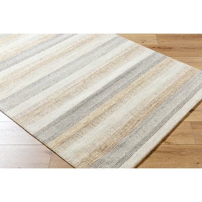 Bournemouth Rug - 530992 by Livabliss in light silver, ash, warm grey, silver, metallic - silver. Made from wool in a unique style.