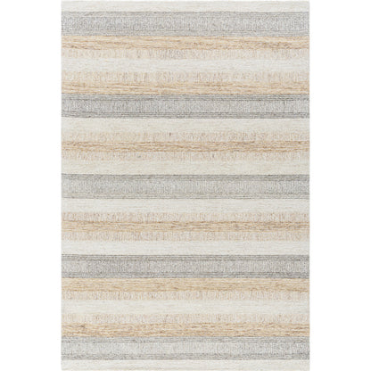 Bournemouth Rug - 530992 by Livabliss in light silver, ash, warm grey, silver, metallic - silver. Made from wool in a unique style.