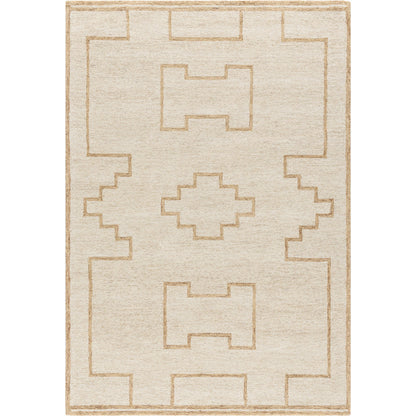 Bournemouth BOT-2307 Rug by Livabliss in ivory, sandstone, beige. Made from wool in a unique style.