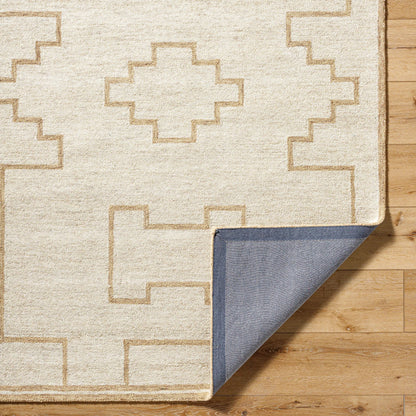 Bournemouth BOT-2307 Rug by Livabliss in ivory, sandstone, beige. Made from wool in a unique style.