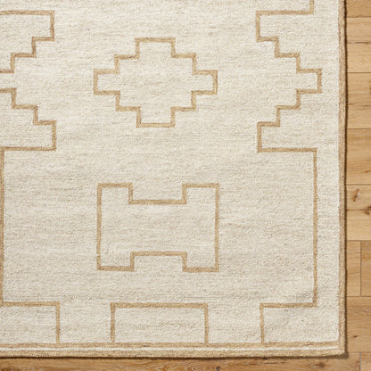 Bournemouth BOT-2307 Rug by Livabliss in ivory, sandstone, beige. Made from wool in a unique style.