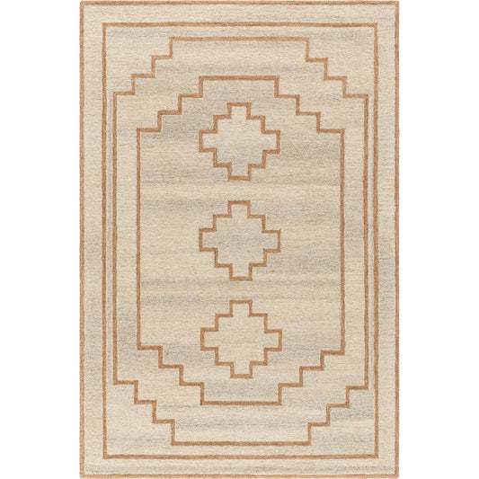 Bournemouth Rug - 531056 by Livabliss in ash, prairie dust, khaki, pearl. Made from wool in a unique style.