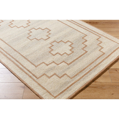 Bournemouth Rug - 531056 by Livabliss in ash, prairie dust, khaki, pearl. Made from wool in a unique style.