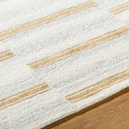Bournemouth Rug - 531072 by Livabliss in pearl, ash, prairie dust. Made from wool in a unique style.