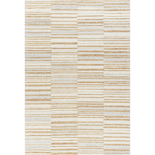 Bournemouth Rug - 531096 by Livabliss in pearl, natural, off-white, ash, prairie dust. Made from wool in a unique style.