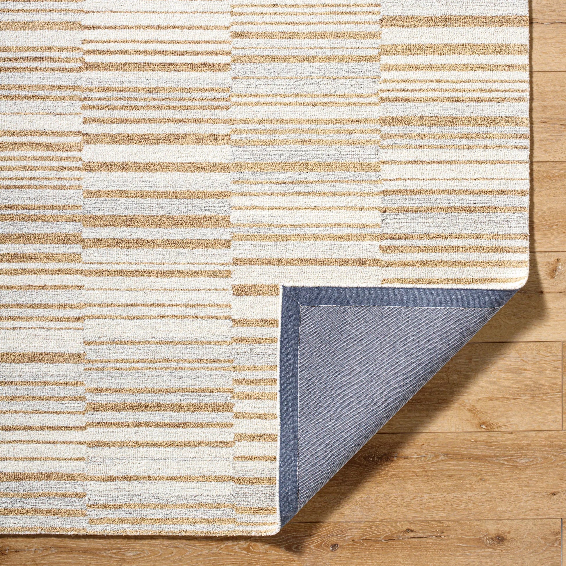 Bournemouth Rug - 531096 by Livabliss in pearl, natural, off-white, ash, prairie dust. Made from wool in a unique style.