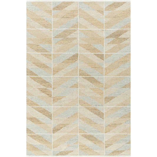 Bournemouth Rug - 531112 by Livabliss in natural, pearl, khaki. Made from wool in a unique style.