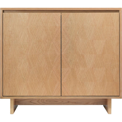Ventana Cabinet by Becki Owens x Livabliss in natural, polished. Made from oak, plywood in a transitional style.