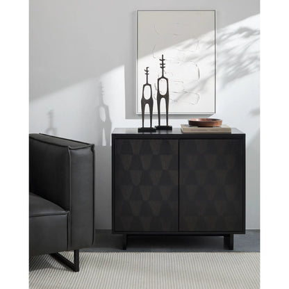 Ventana Cabinet by Becki Owens x Livabliss in natural, polished. Made from oak, plywood in a transitional style.