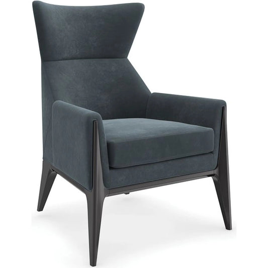 Boundless Chair by Caracole in satin ebony. Made from birch in a modern style.