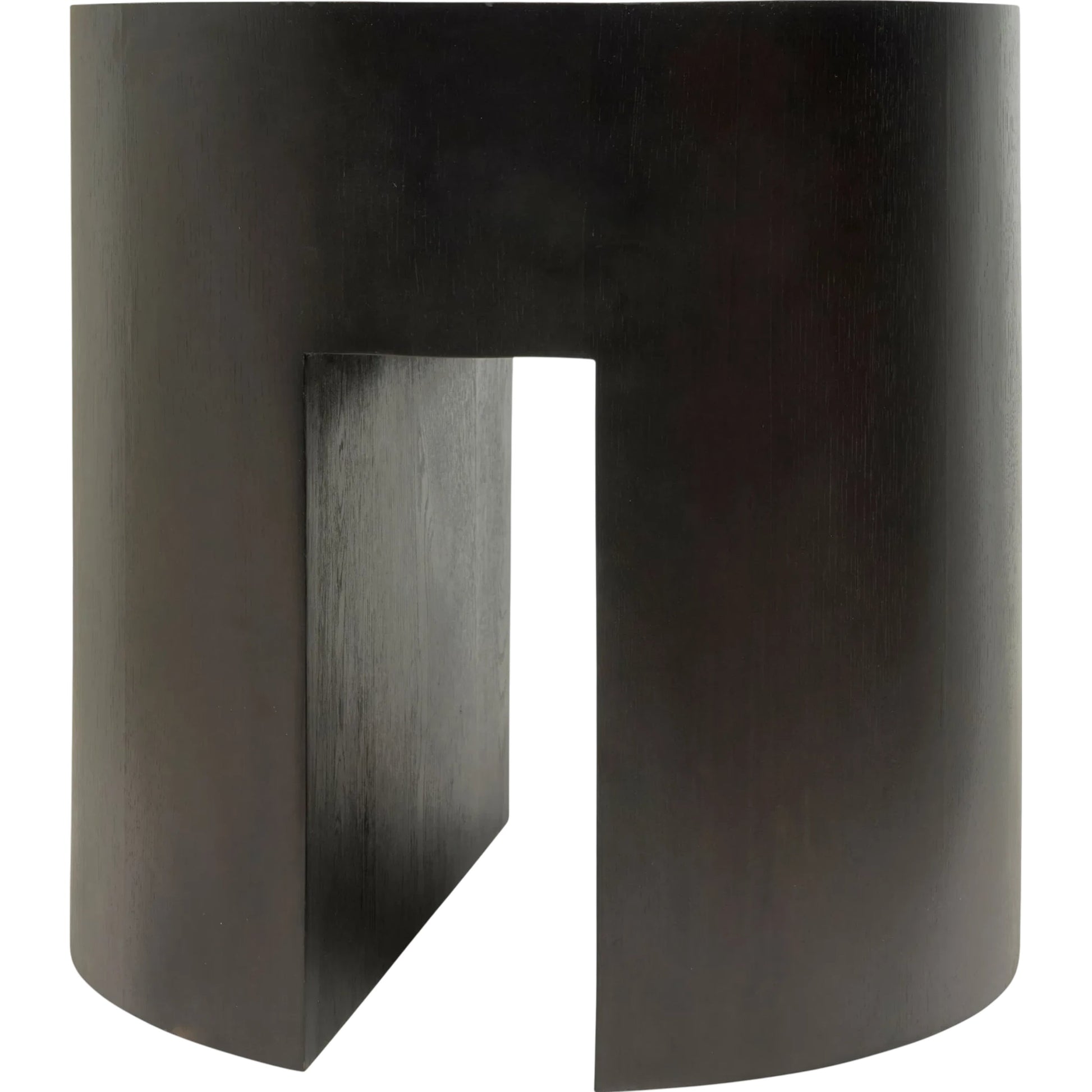 Whittier End Table by Becki Owens x Surya in lacquered. Made from oak veneer in a modern style.