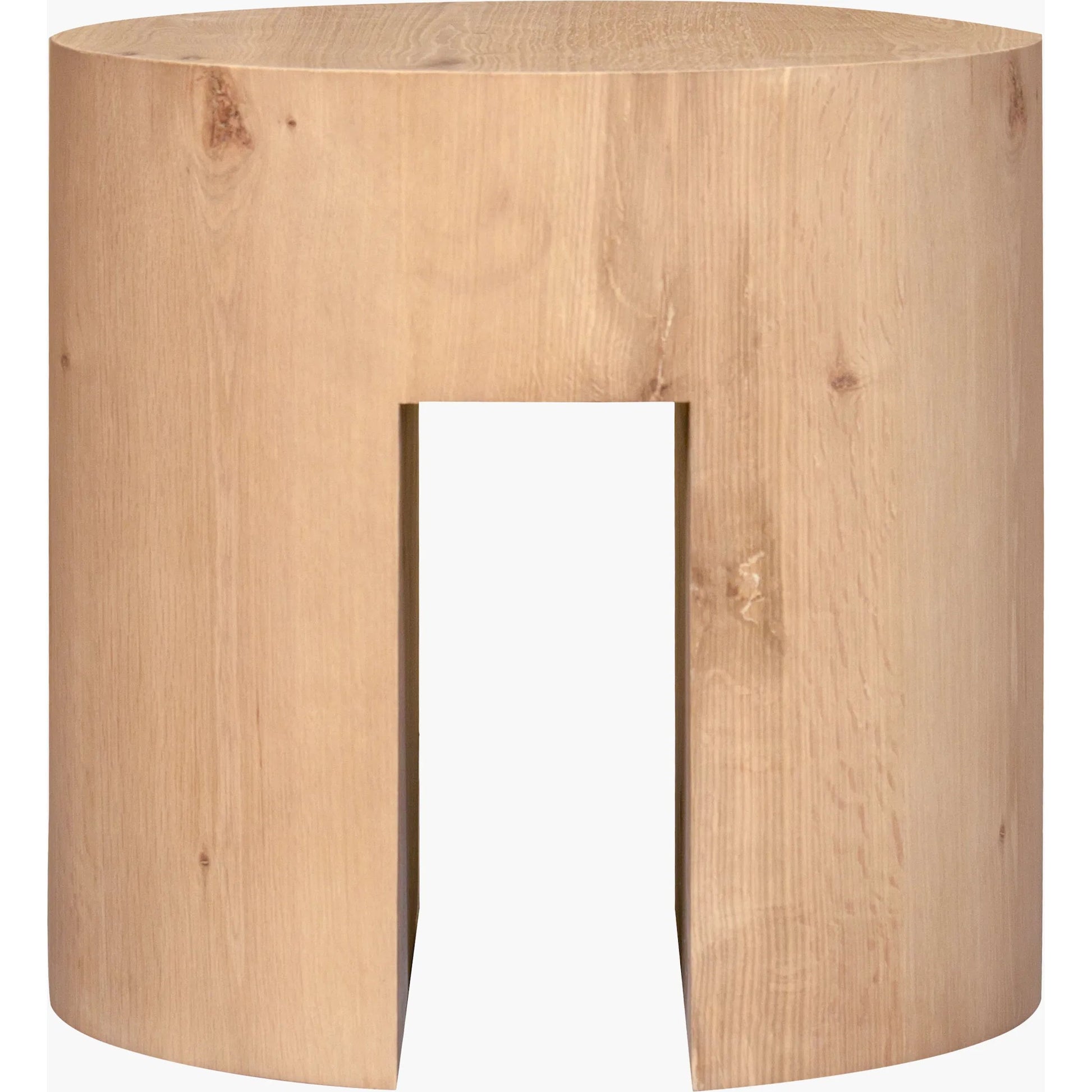 Whittier End Table by Becki Owens x Surya in lacquered. Made from oak veneer in a modern style.