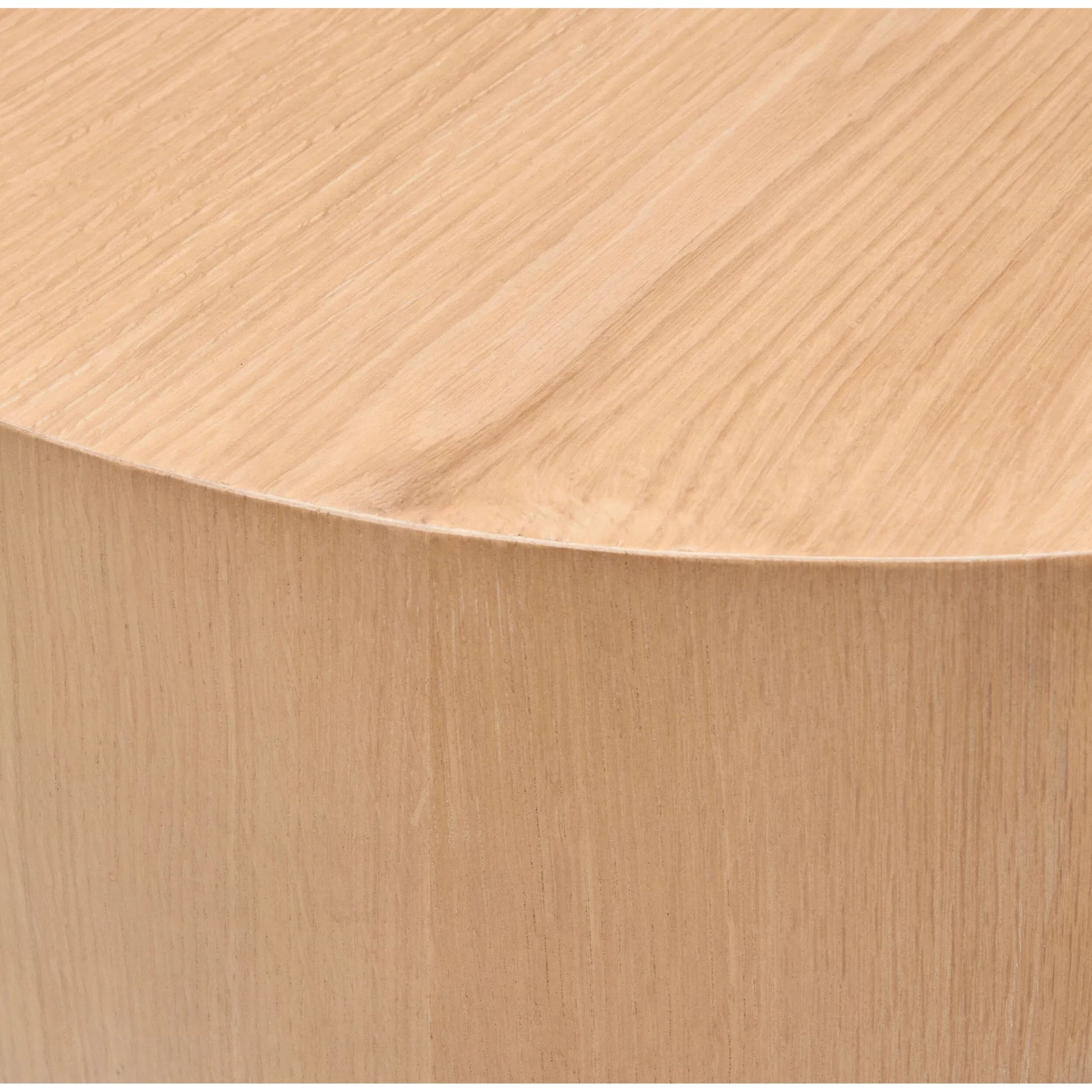 Whittier End Table by Becki Owens x Surya in lacquered. Made from oak veneer in a modern style.