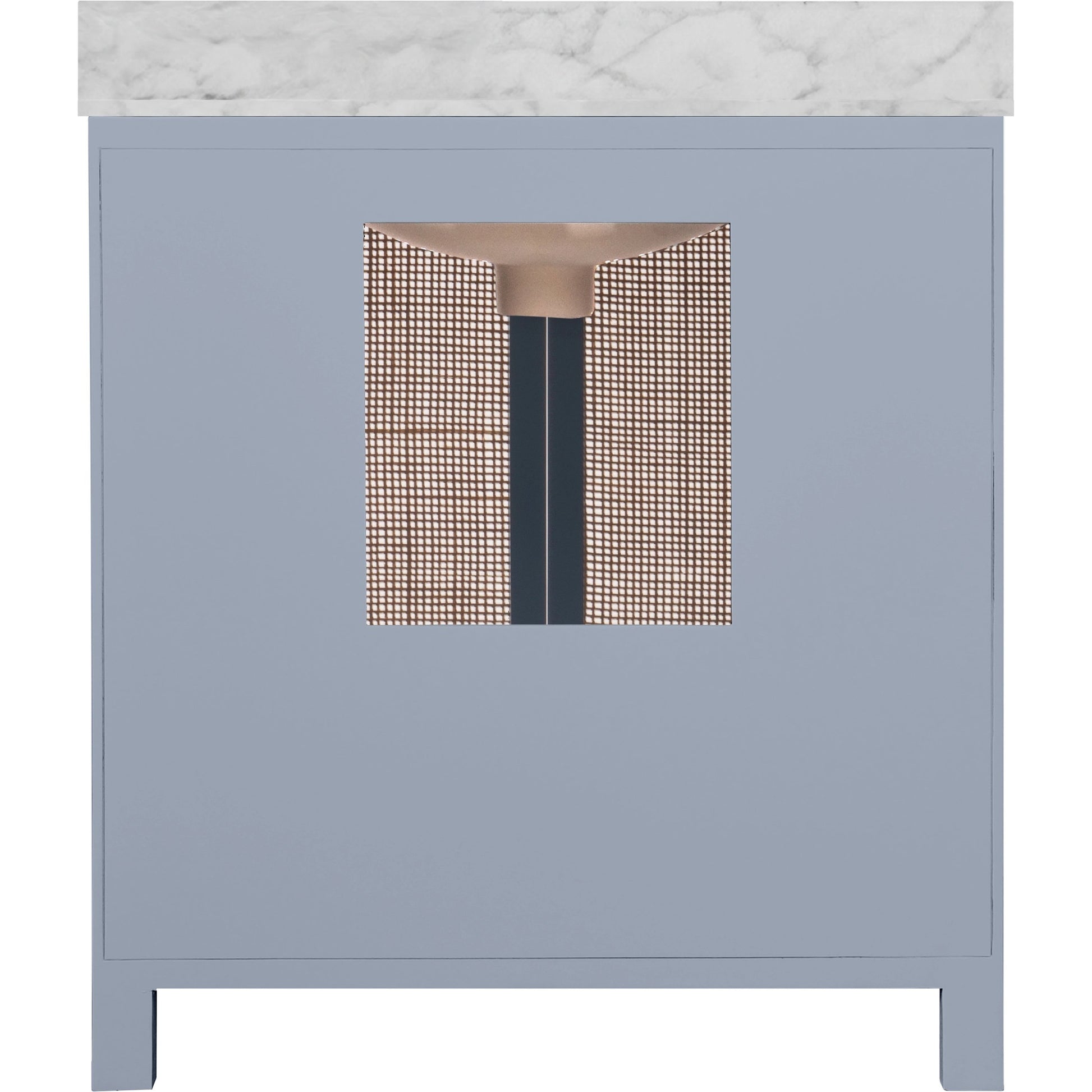Boyd Bath Vanity by Worlds Away. Made from hardwood solids, mdf, caning, metal, carrara marble, porcelain in a coastal style.