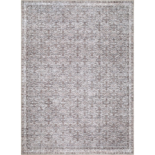 000 SI-2632458,SI-2632460,SI-2632461,SI-2632463 | Primary Silo | Zafira BOZF-2302 Rug by Becki Owens x Livabliss in taupe, ivory, slate gray.. Made from polyester in a unique style.