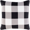 Black, Medium Gray / Down Feather