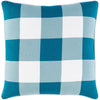 Deep Teal, Pale Blue / Down Feather