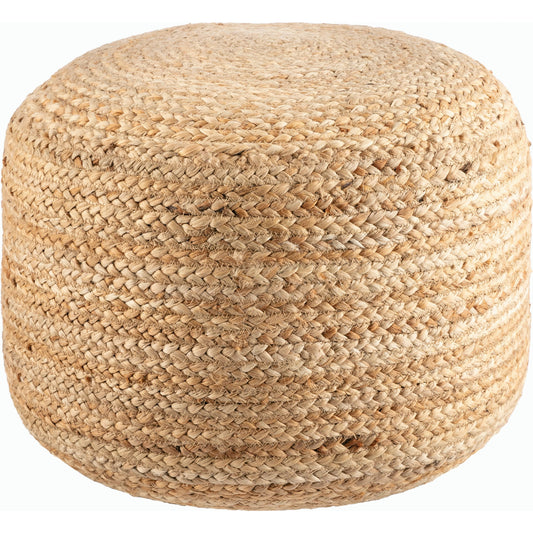 Budapest Pouf - 487867 by Livabliss. Made from jute, polybeads in a cottage & farmhouse style.