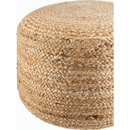 Budapest Pouf - 487867 by Livabliss. Made from jute, polybeads in a cottage & farmhouse style.
