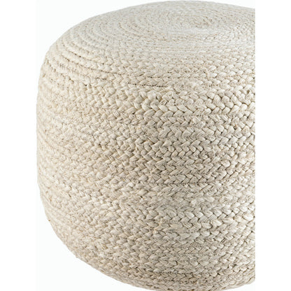Budapest Pouf - 487867 by Livabliss. Made from jute, polybeads in a cottage & farmhouse style.